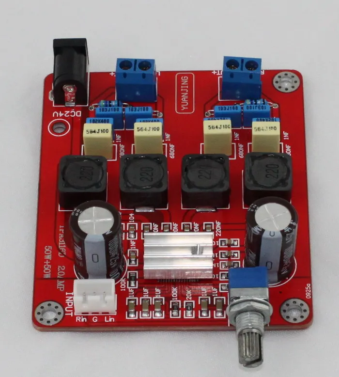 YJ00282-TPA3116 power amplifier board (50W+50W) | Электроника