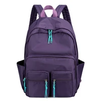 10 candy colors backpack for girls multi pockets large feminina backpack travel backpacks for teenagers casual school backpack
