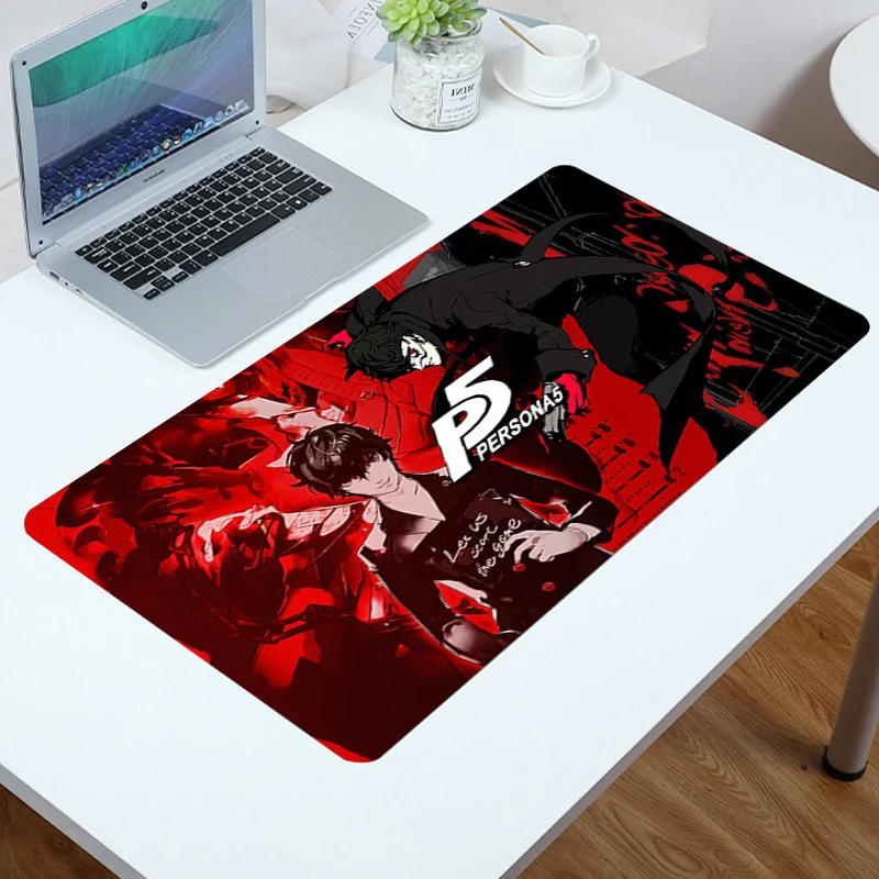 

Big Mouse Pad Persona 5 Royal Gamer Table Mat Computer Large Mousepad Anime Gaming Desk Covers Diy Deskmat Gamers Accessories