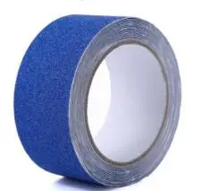 blue 5 см х 5 м Горячая Защитная Предупреждение лента светится ночью анти-скольжения лестница лента на рукоятку коробка из ПВХ с матовым порытием для наклейки для внутреннего и наружного для лестницы и пола - Цвет: blue