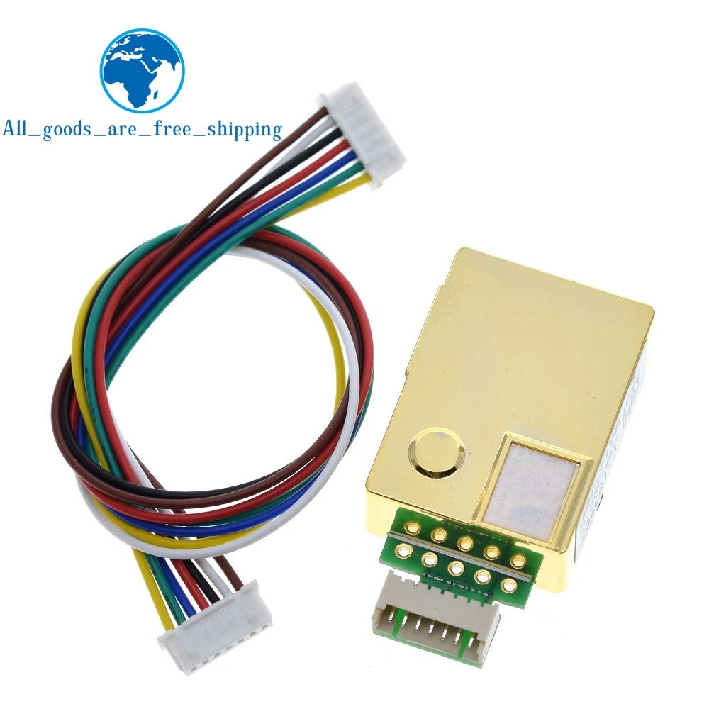 MH-Z19 инфракрасный датчик co2 для монитора MH-Z19B углекислого газа 0-5000ppm arduino |