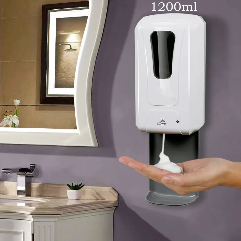 

Smart Foam Soap Dispenser Bathroom Sensor Mobile Phone Wash Toilet Hand Sanitizer Box 1000ML Multi-function Soap Dispenser