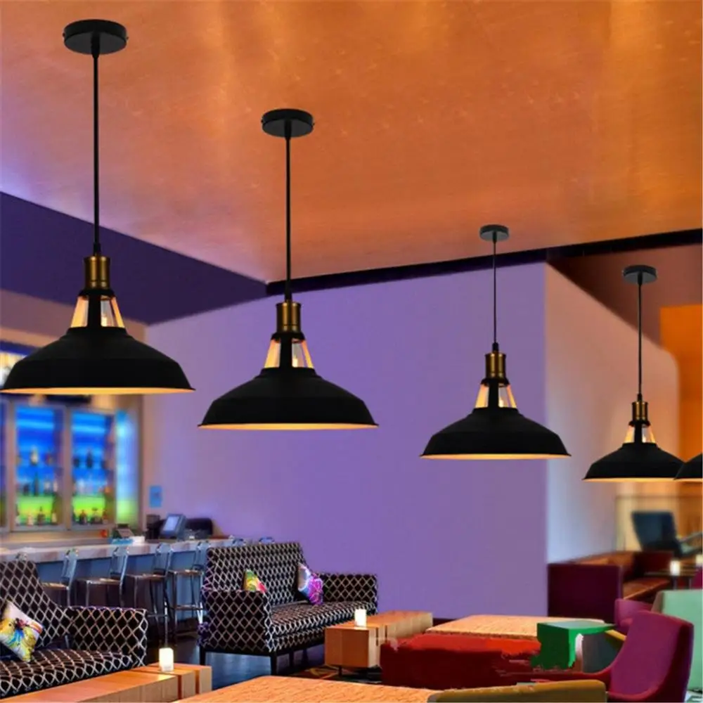 27 см винтажный промышленный светильник в стиле лофта потолочный Декор для дома