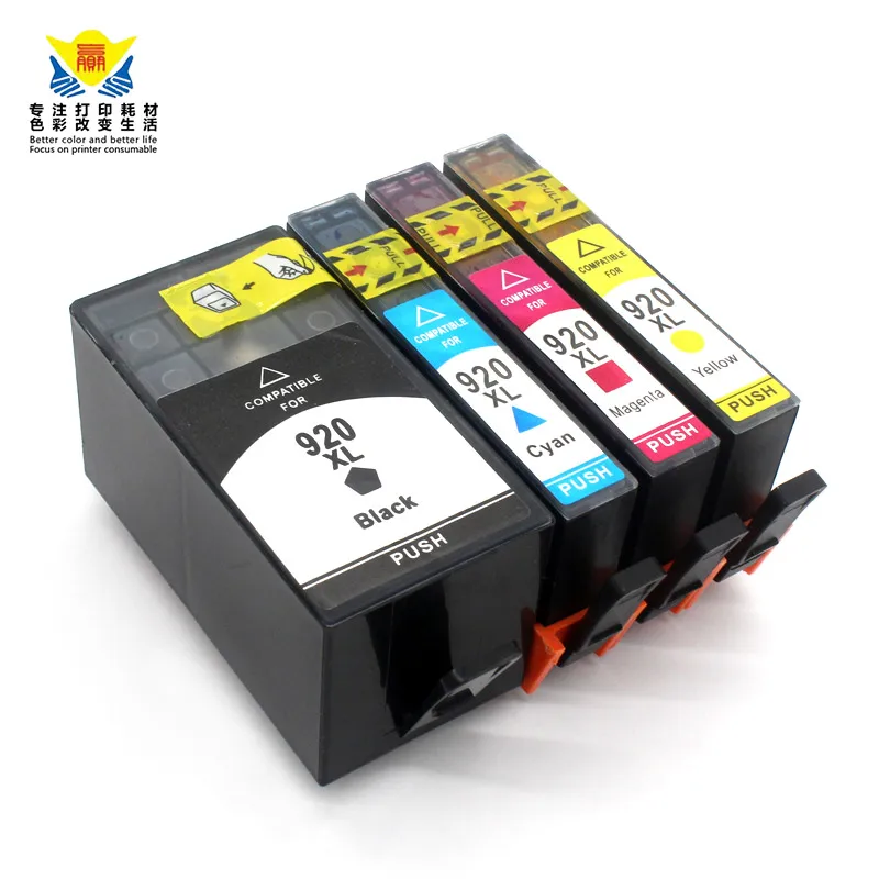 Совместимый картридж для чернил JIANYINGCHEN HPs 920XL officejet 6000 6500 6500A 7000 7500 Бесплатная
