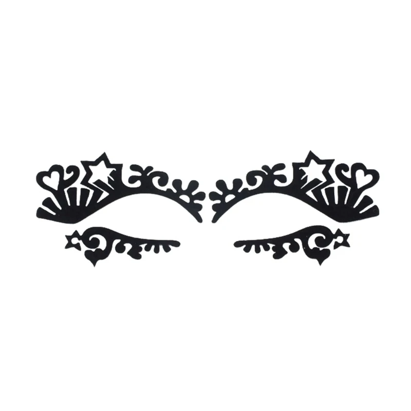 Красочные Т сценические Подиумные глазные наклейки для лица s украшения подходят