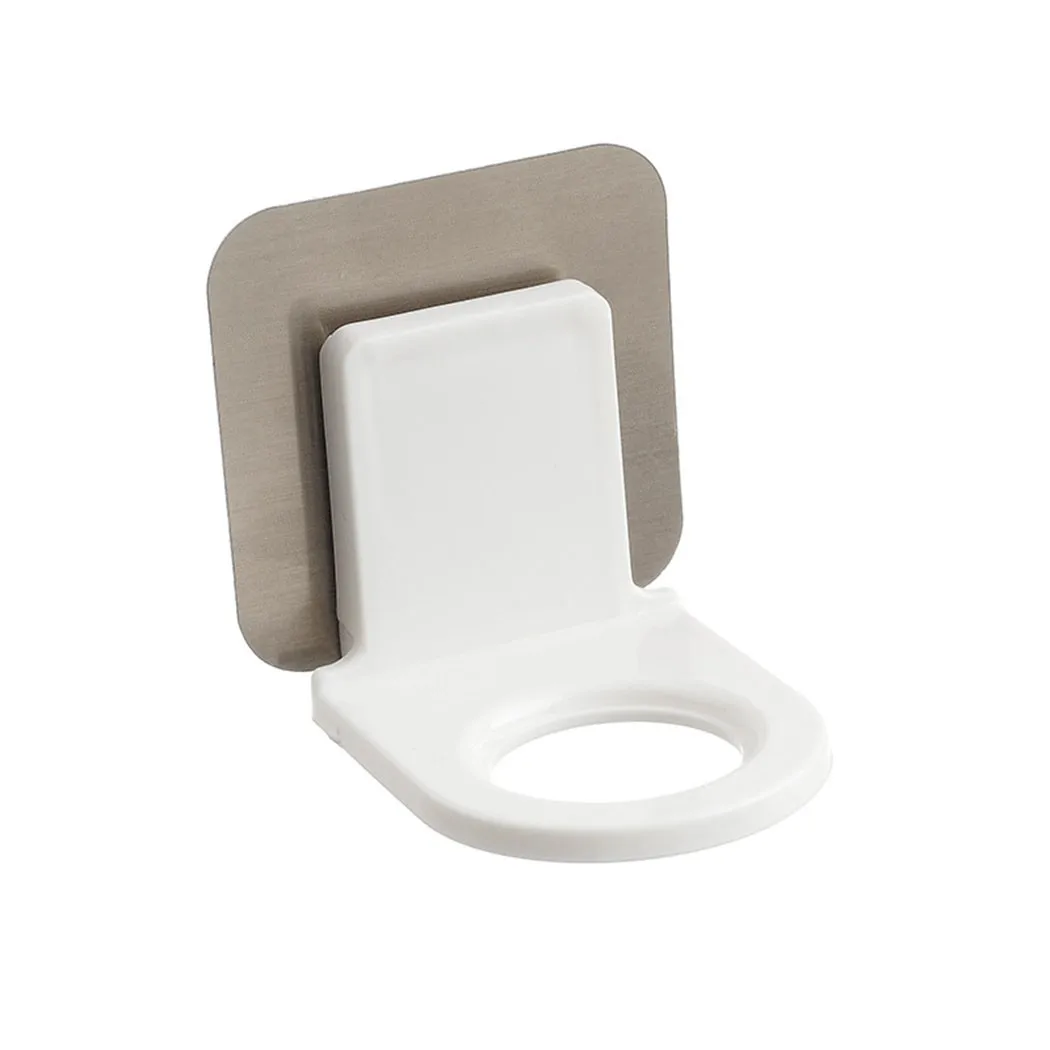 

1pc Bathroom Punch-Free Hook Wall Hook Shower Gel Shampoo Bottle Holder Bath Towel Cloth Hanger Self Adhesiv Storage Organizer