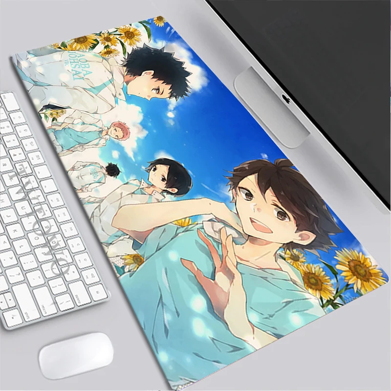 Коврик для мыши Haikyuu с теплой кровью большой домашний коврик Настольный