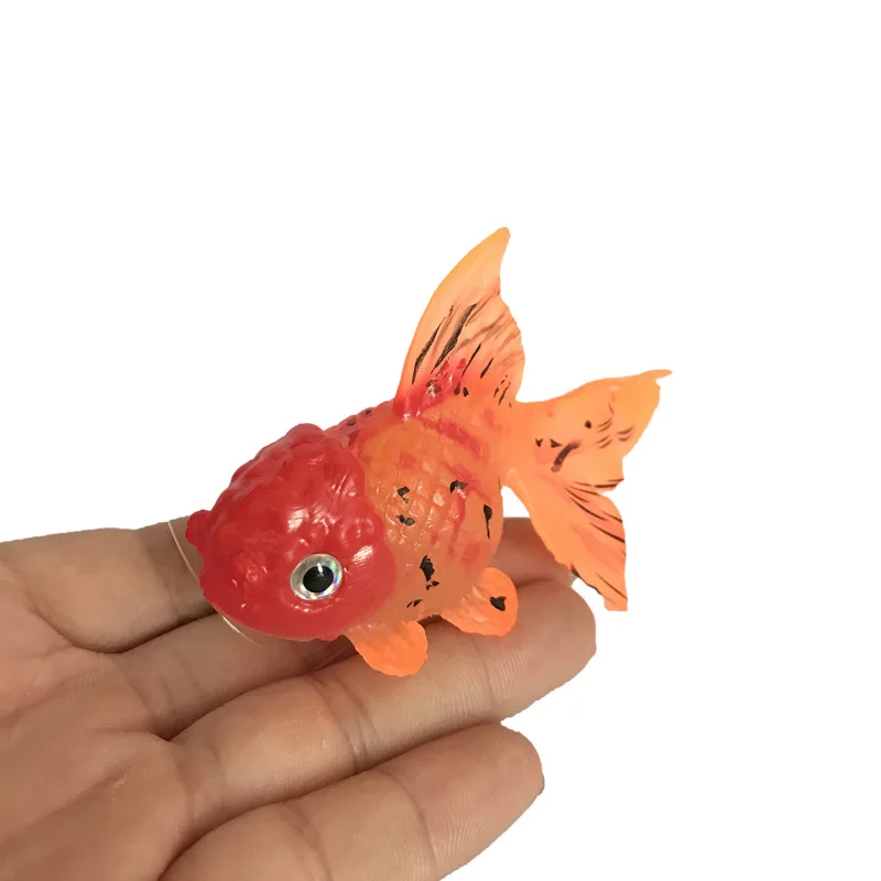 2021 светится в темноте искусственная аквариумная Золотая рыбка украшение для