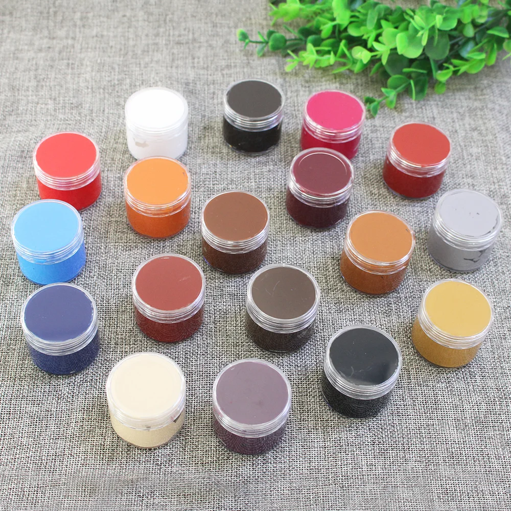 Бежевая кожаная краска для кожи виниловый уход восстановление дополнительная