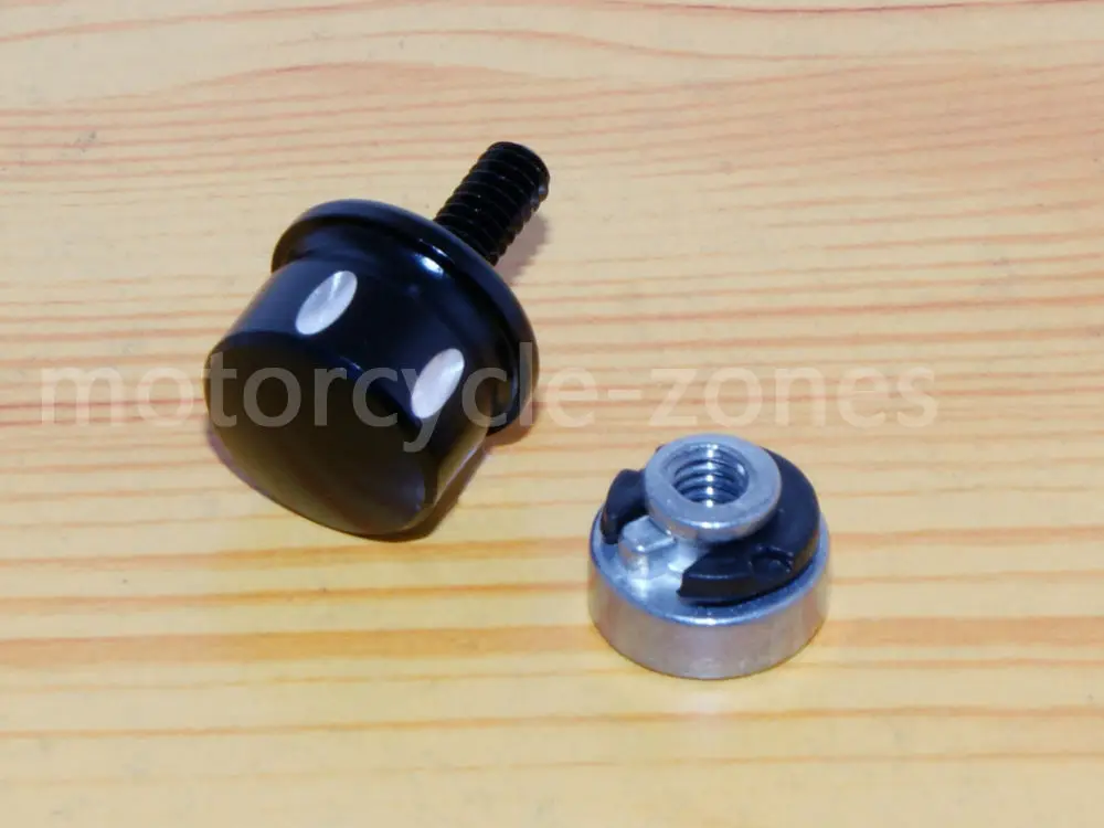 Мотоциклетное черное сиденье CNC Крепление Болт винтовая крышка для Harley Sportster Dyna