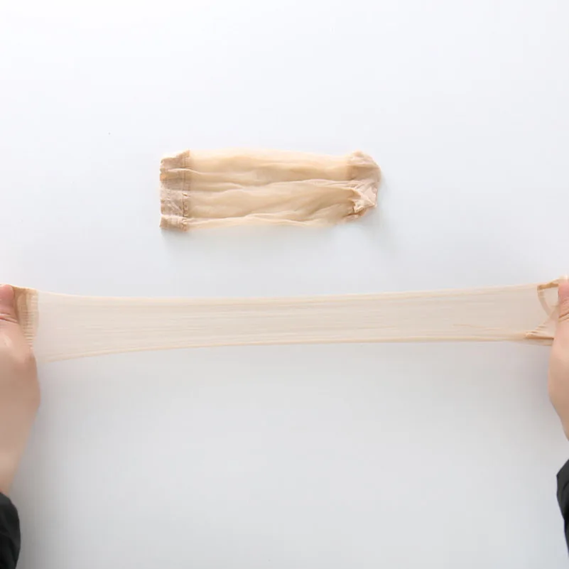 Носки женские ультратонкие 10 пар = 20 шт. шелковые невидимые прозрачные