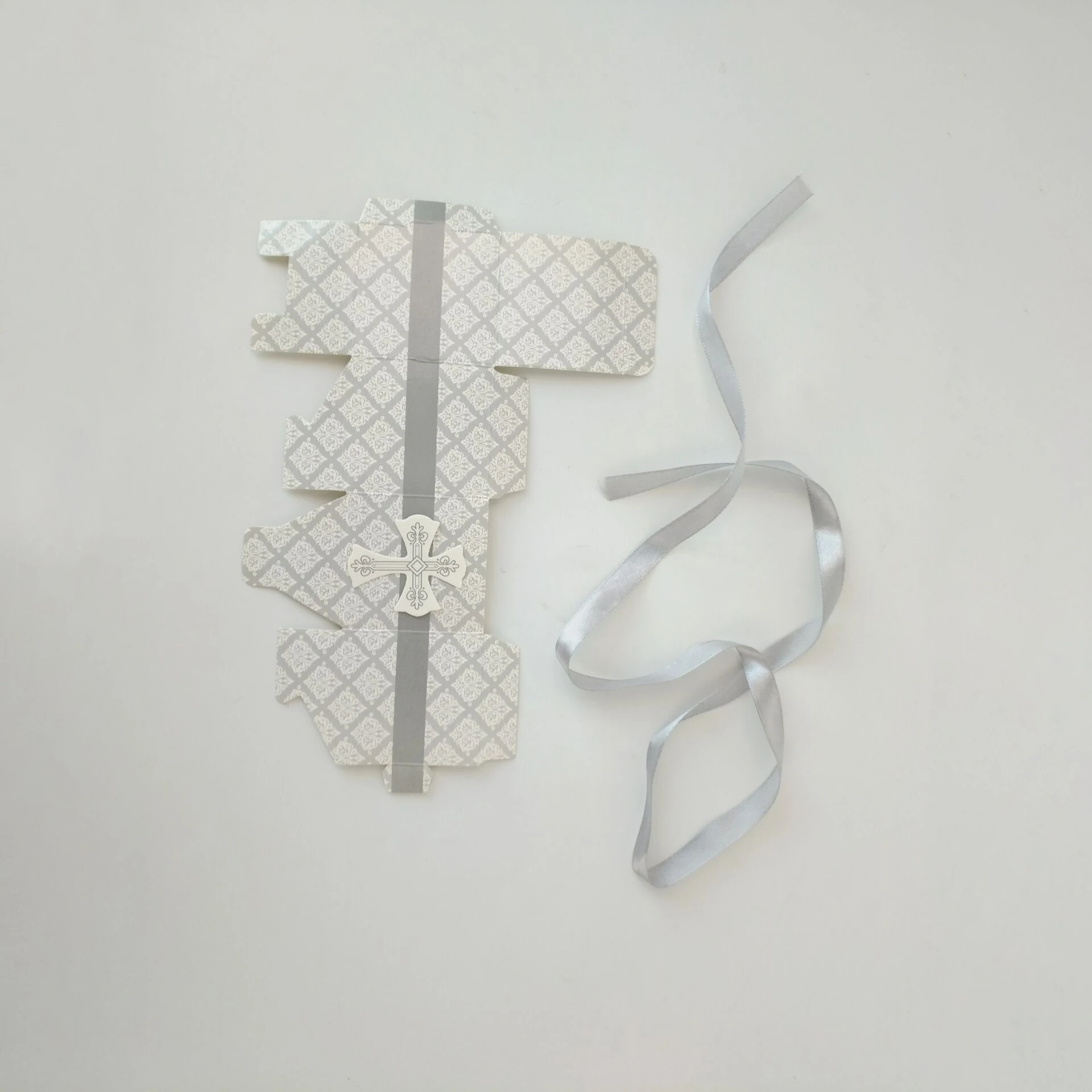 10 шт. конфетные коробочки для драже серая Подарочная коробка детского душа