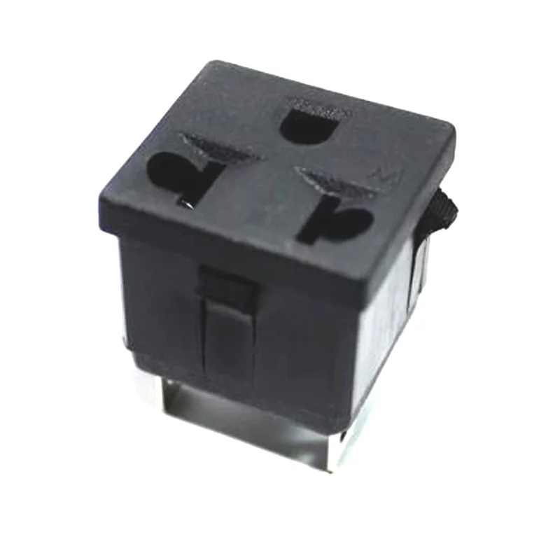 Черная медь CE универсальная электрическая розетка переменного тока США 3P