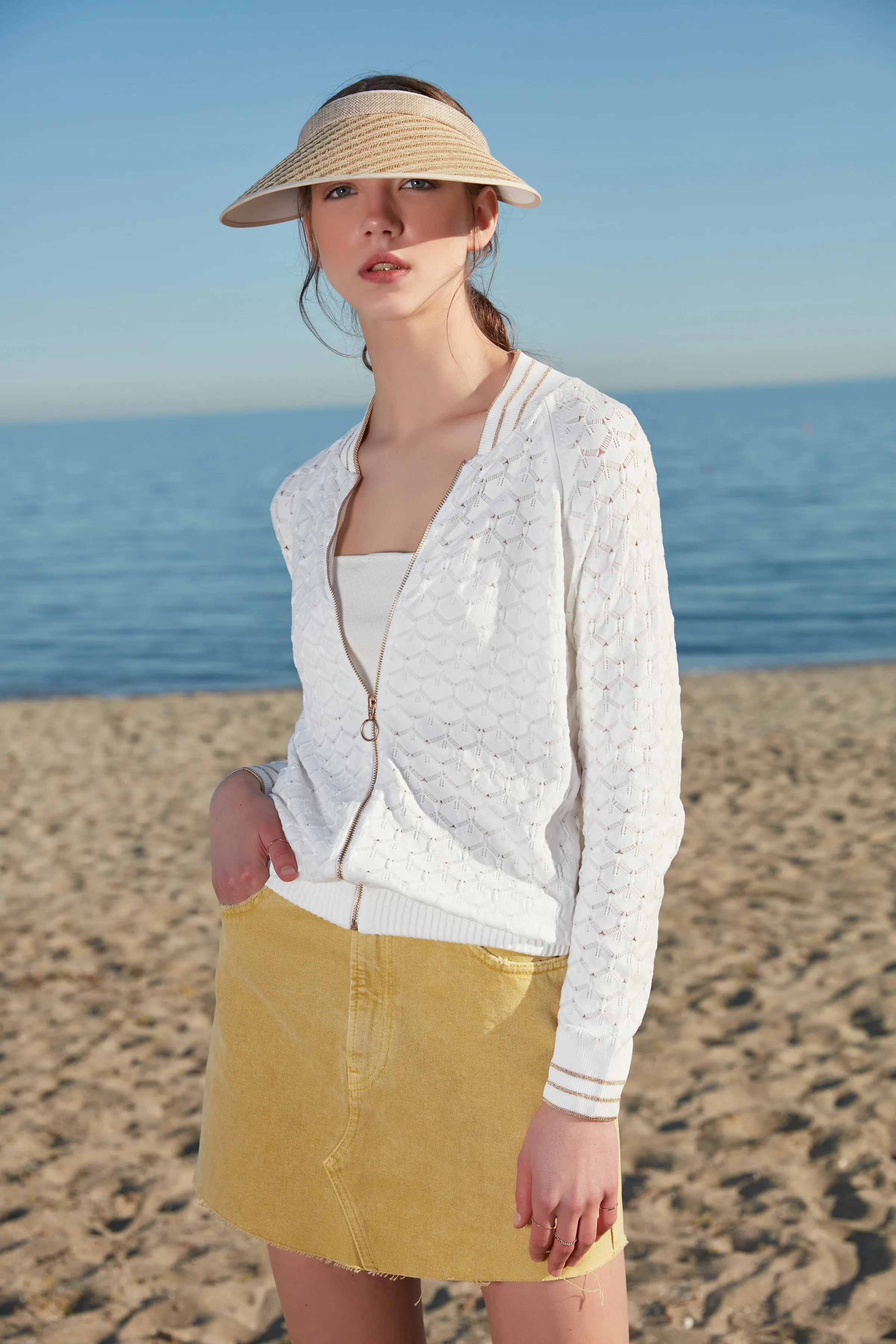 Куртка бомбер на молнии с рисунком JOINUS|Женские куртки| |