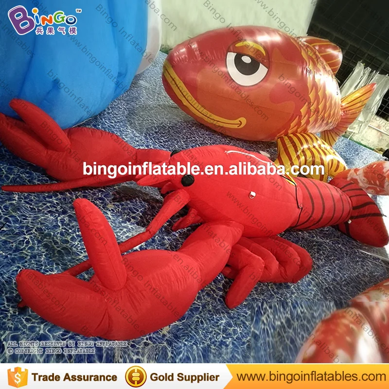 Гигантский Надувной Лобстер для украшения магазина/Надувной Реплика