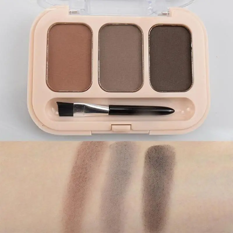 3 вида цветов усилитель для бровей водостойкая пудра пигментная татуировка