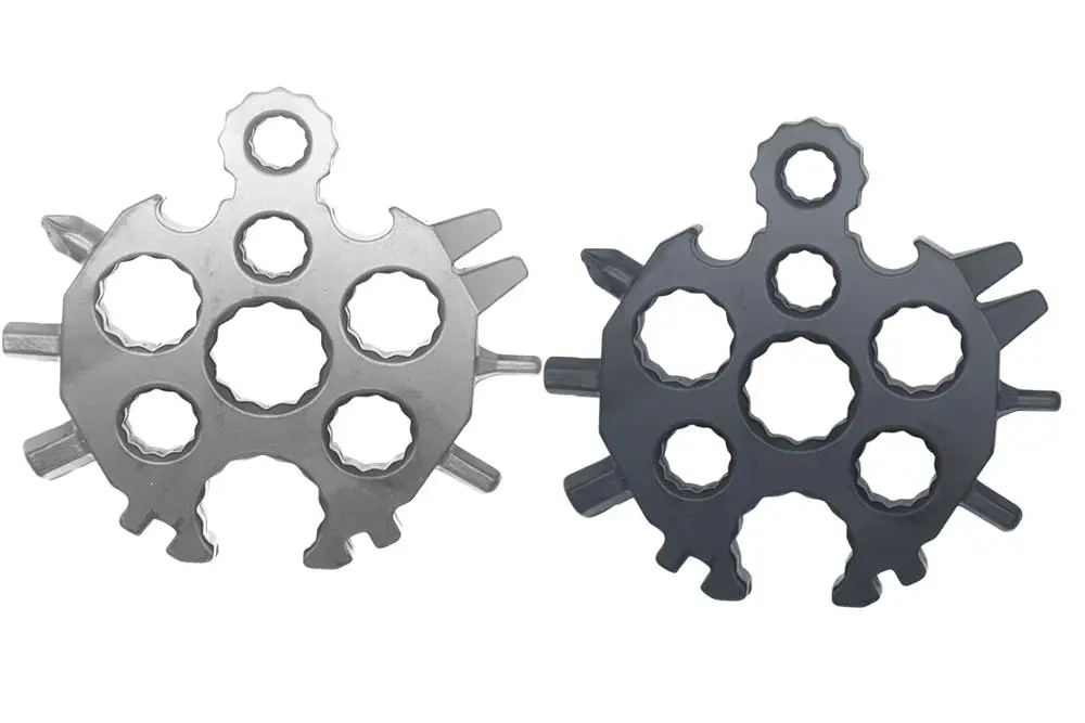 20 в 1 Многофункциональный инструмент из нержавеющей стали со снежинкой отвертка