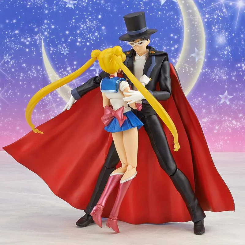 Фигурка игрушечная Bandai SHF Сейлор Мун Марс Юпитер Меркурий Tsukino Usagi Chiba Mamoru
