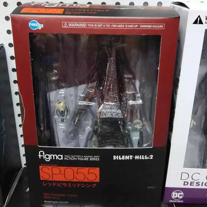Figma SP055 Бесшумная фигурка Хилла 2 красные фигурки пирамиды голова-пузырь