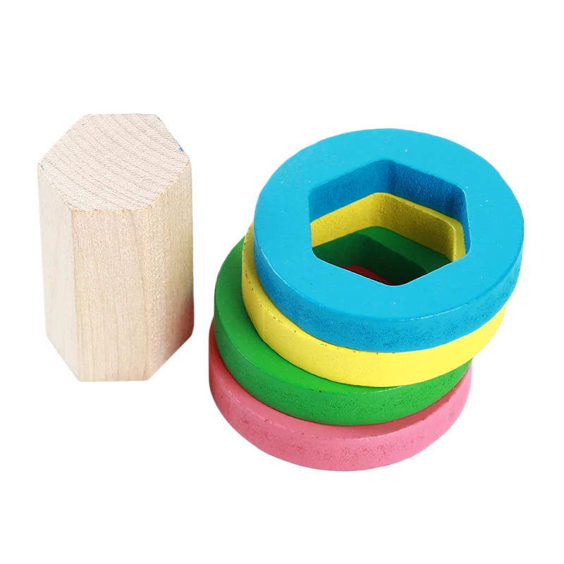 

New Wood Baby Early Learning Toy Block Balancing Educational Toys Building Blocks Kids Children Balancing Toy