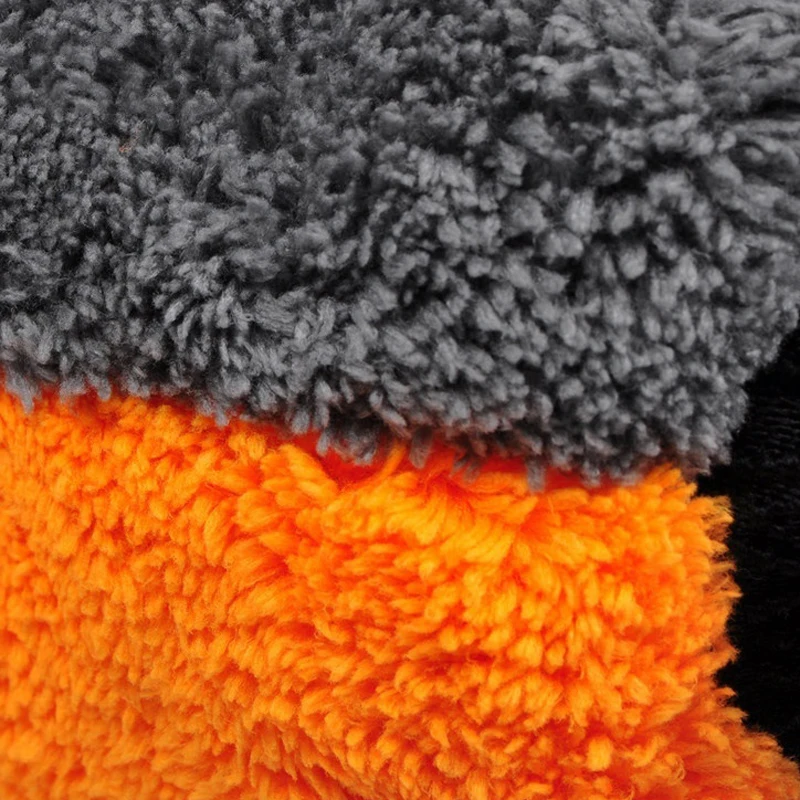 

Coral Fleece Wasstraat Handschoen Mitt Cleaning Korte Wol Mitt Auto Wassen Borstel Doek