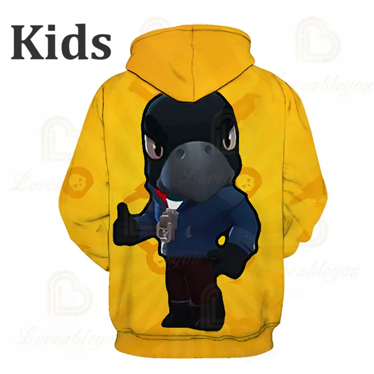 Толстовка мужская с 3D принтом Свитшот в стиле Харадзюку рисунком вороны стрельбы