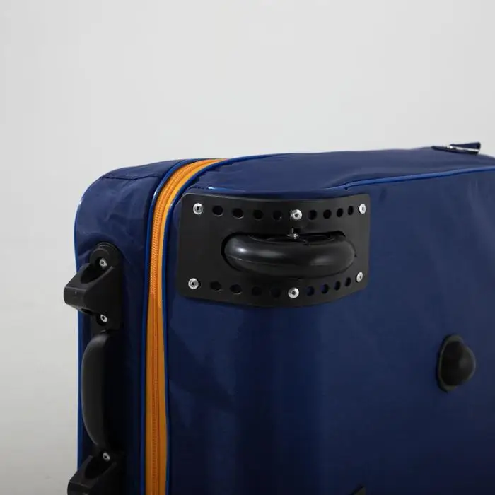 Чемодан малый 16&quot отдел на молнии наружный карман цвет синий |