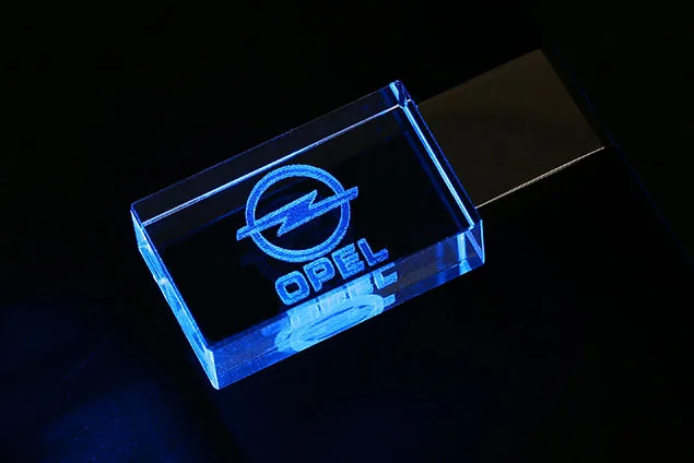 JASTER OPEL kristal+ metalen USB флеш-накопитель 4 ГБ 8 ГБ 16 ГБ 32 ГБ 64 ГБ 128 Гб внешний Opslag карта памяти u диск