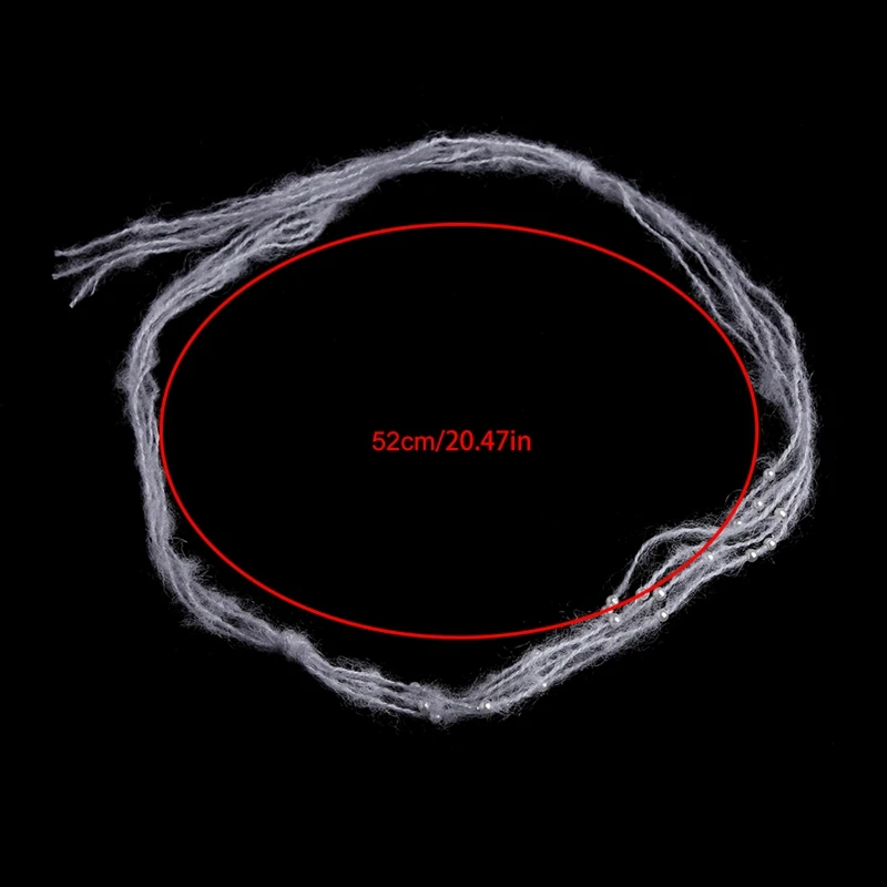 

2020 New Newborn Baby Mohair Pearl Headband Headwear Hair Accessories Photography Props Gift