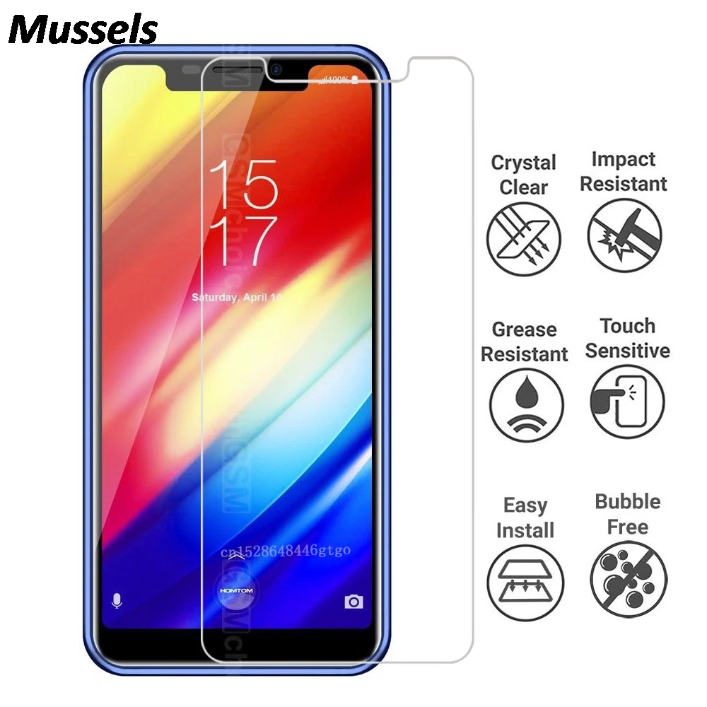 Для Homtom H10 Защитное стекло для экрана 9H закаленное ультратонкое мобильного
