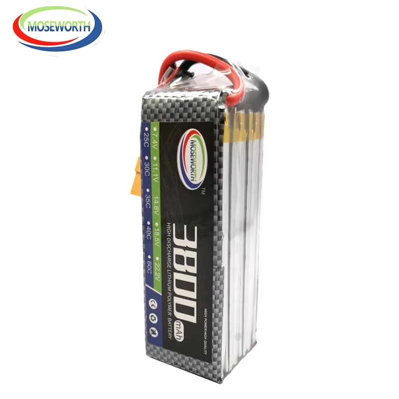 5S 18 5 V 3800mAh 35C 75C RC LiPo Аккумулятор для радиоуправляемого автомобиля квадрокоптера