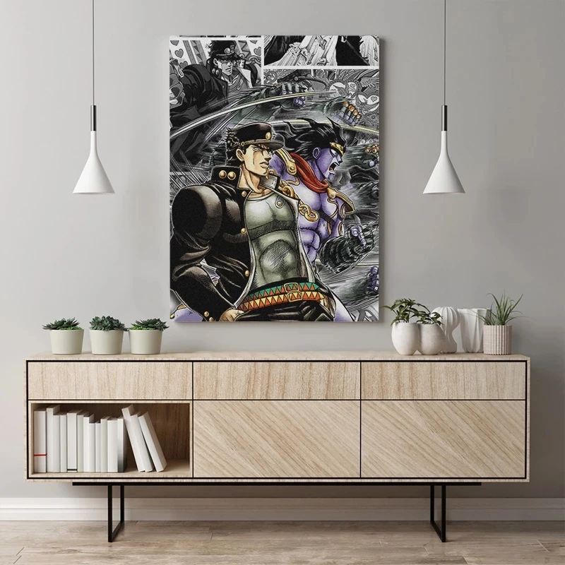 

Painting Wall Art Jotaro Kujo HD Printed Jojo S Bizarre Poster Modern Modular Canvas Anime Picture Nordic Living Room Home Decor
