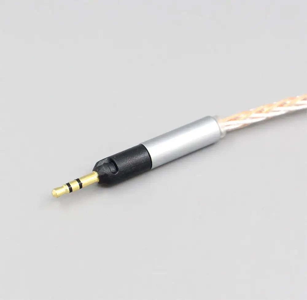 Кабель для наушников LN006902 XLR 6 5 мм 4 2 800 провода серебристый + OCC Sennheiser HD598 Cs HD599 HD569