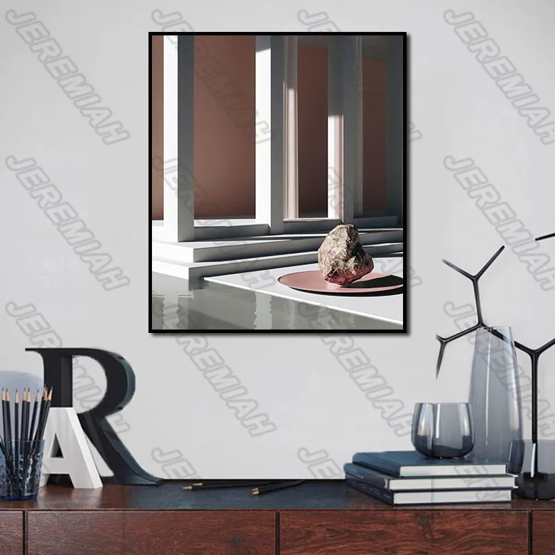 

Decorative Poster Waterproof Ink Frameless Canvas Painting Nordic Poster Print Art Picture Modern Living Room Decoration