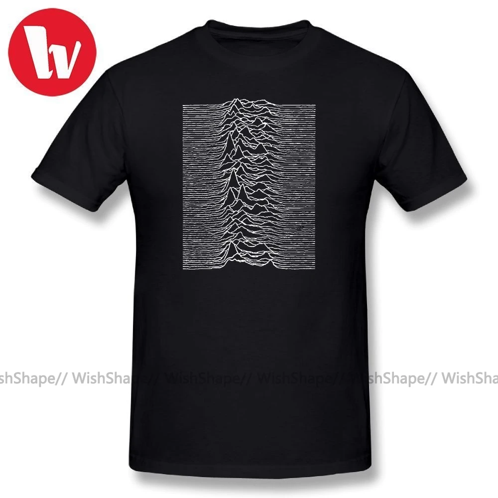 Joy Division футболка неизвестные удовольствия музыкальная Летняя мужская модная