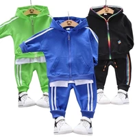 children clothing 2021 spring autumn toddler boys clothes hoodies jacket pants outfits kids sport suits for boys clothing set