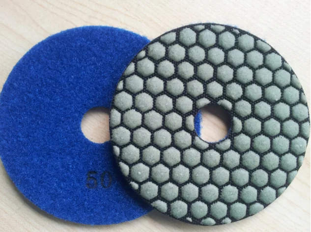 

4'' 100mm diamond dry polishing pad