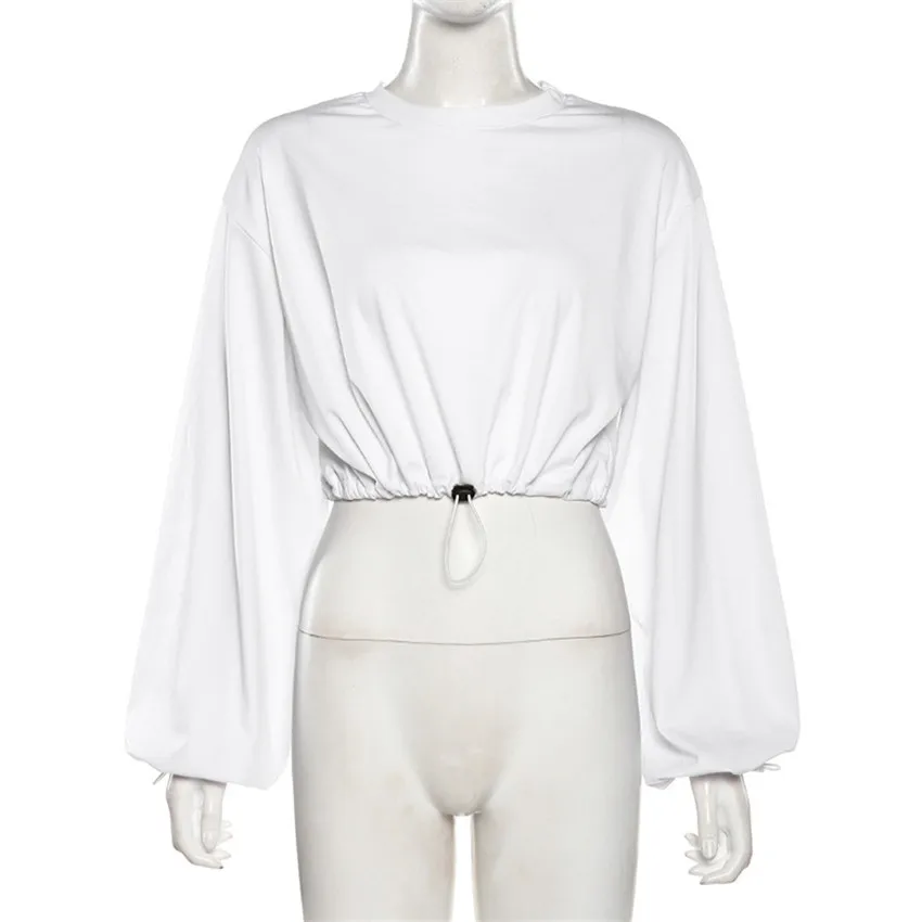 

2021 Women Long Sleeve Running Shirts Exposed Navel Yoga T-shirts Solid Sports Shirts Quick Dry Fitness Gym Crop Tops Sport Wear