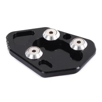 motorcycle kickstand foot side stand extension pad support plate for bmw f800r f800s f800st f800gt r1200s hp2 sport