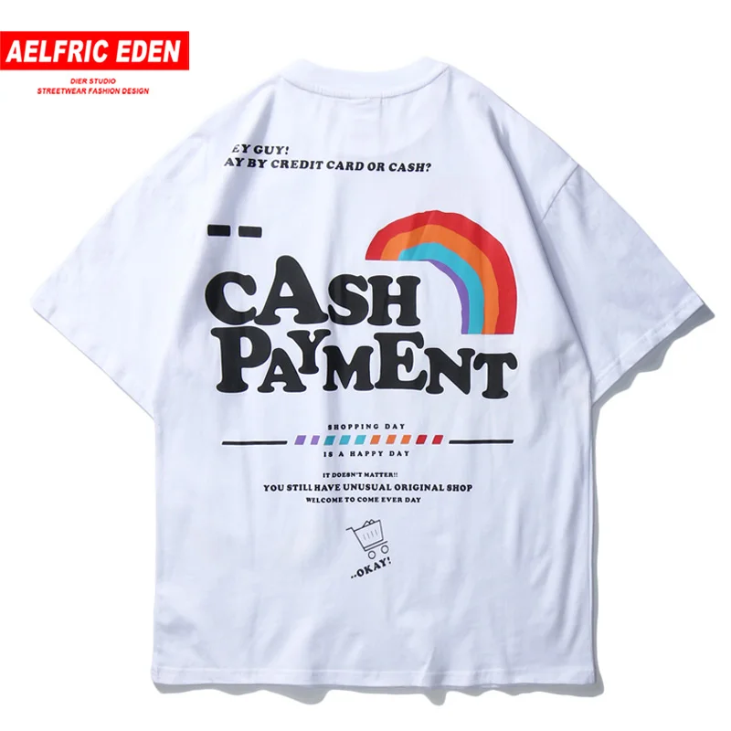 Aelfric Eden Японская уличная одежда футболки мужские летние топы с коротким рукавом