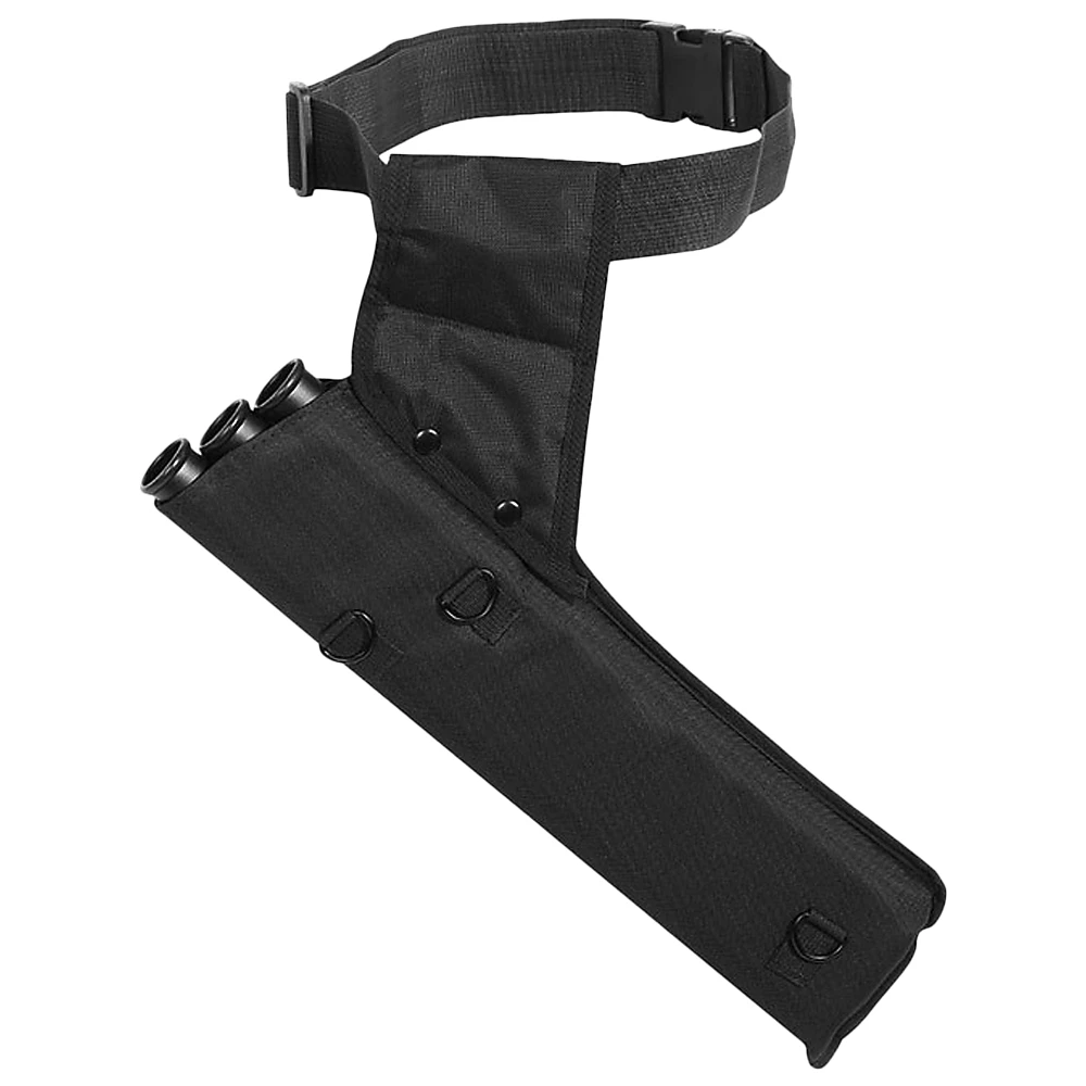 Стрельба из лука колчан 3 трубки Стрела трубка Стрелка Держатель для спины или