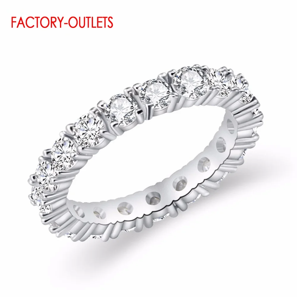 

Genuine 925 Sterling Silver Rings For Women Sparkling Crystall Rings Fashion Jewelry For Women Girls Dating Wedding Anniversary