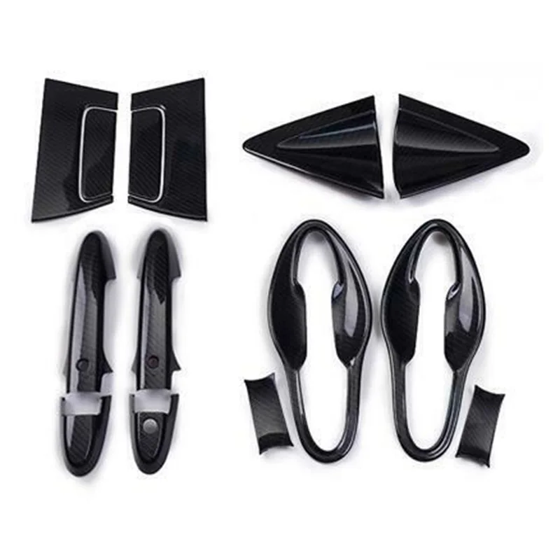 14 шт. ручка обшивки двери комплект интерьера аксессуары для автомобиля задняя +