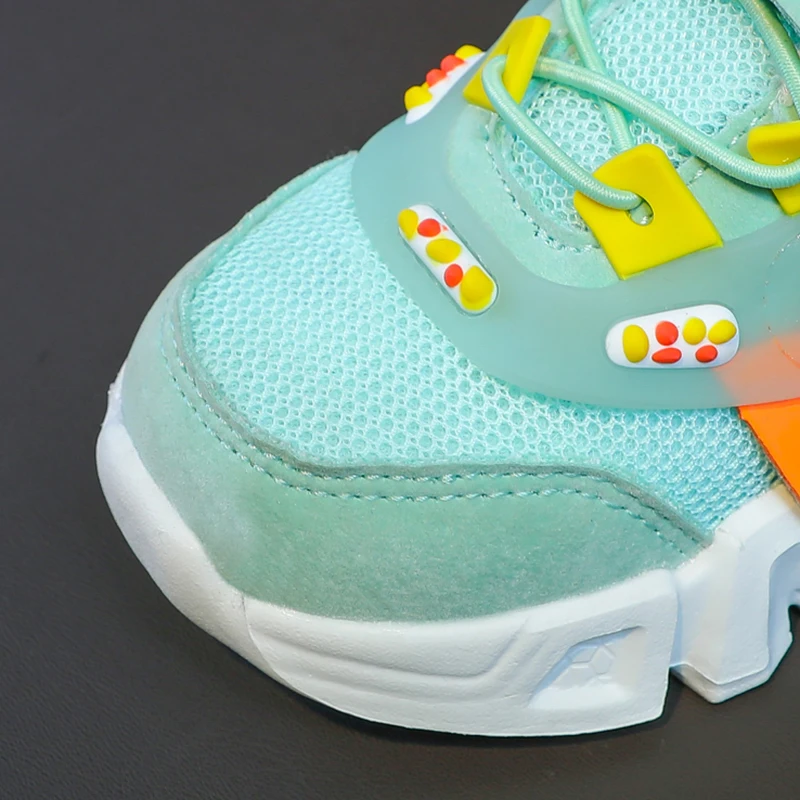 Новинка 2020 года Модная детская спортивная обувь для мальчиков и девочек Дышащие