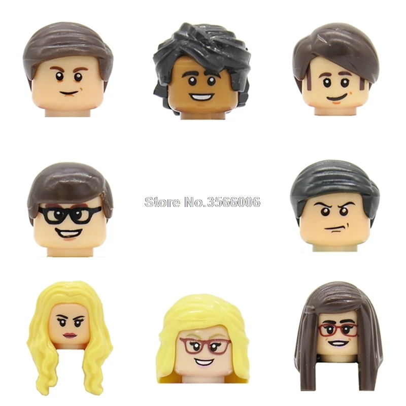 Feleph футболка Теория Большого Взрыва Шелдон Леонард Эми Пенни Rajesh рисунок головы