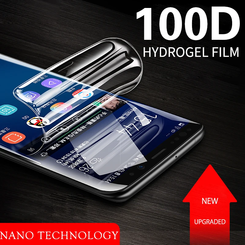Жидкая Гидрогелевая пленка для Samsung Note 10 Galaxy Fold A80 A90 Nanotech самовосhealing вающаяся