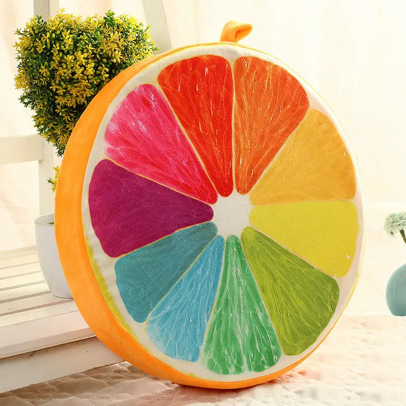 

Fruits Watermelon Orange Cactus Plush Dolls Dffice Soft Stuffed Cushion Toys Gifts for Child Kids Sofa Pillow Party Home Decor