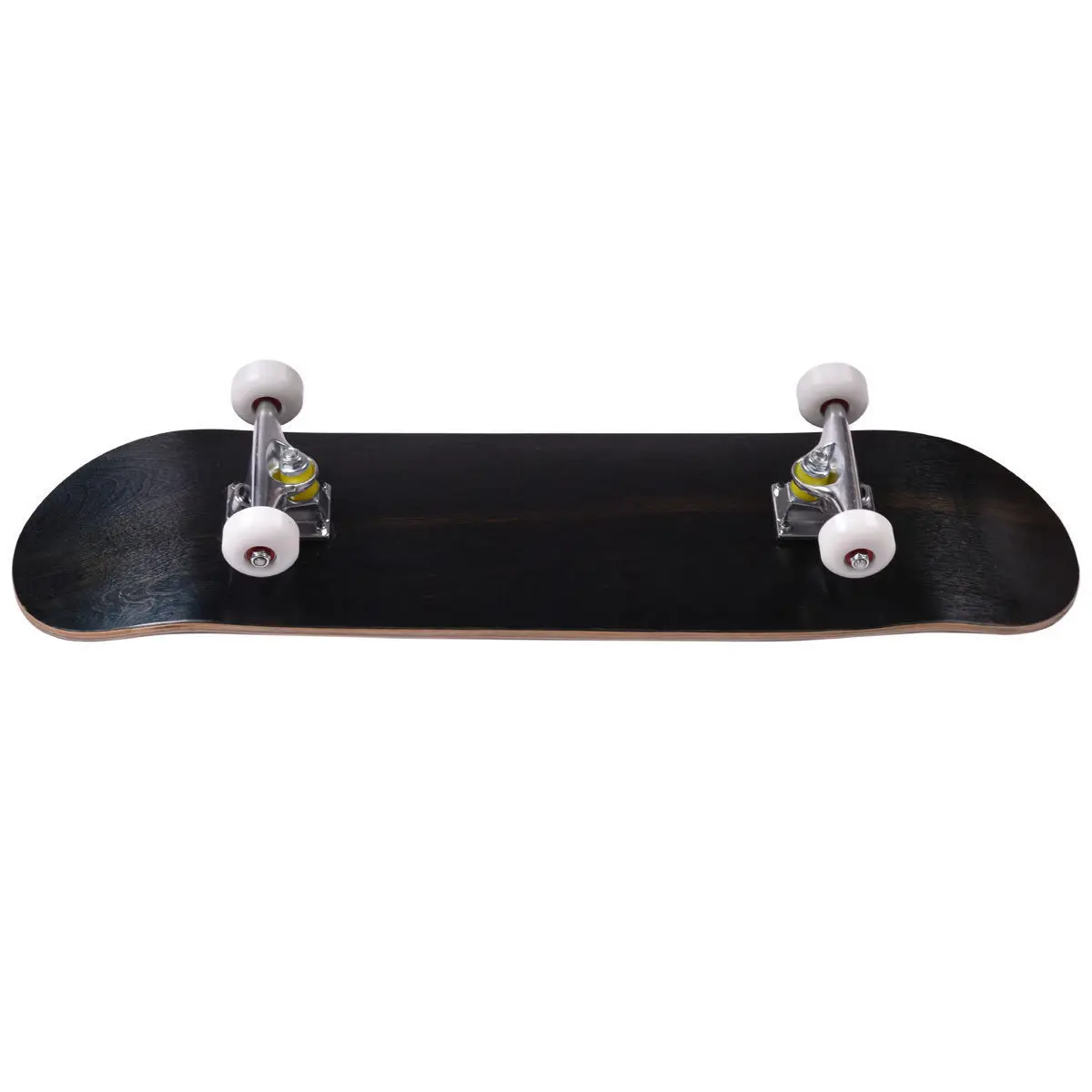 

Jaxpety Blank Complete Skateboard, Stained Black (31" x 7.75")