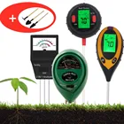 Цифровой измеритель почвы, тестер PH, освещенности, влажности, влажности, садовый измеритель температуры почвы с 5 в 1 4 в 1 3 в 1 12 в 1