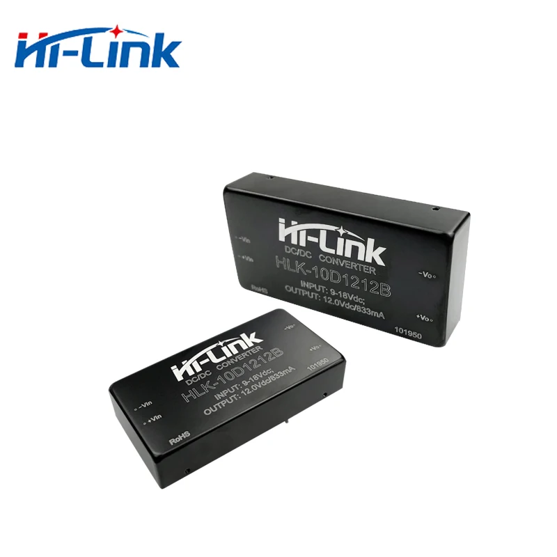 Бесплатная доставка 50 шт. модуль питания постоянного тока HLK 10D1212B 12 В с заменой